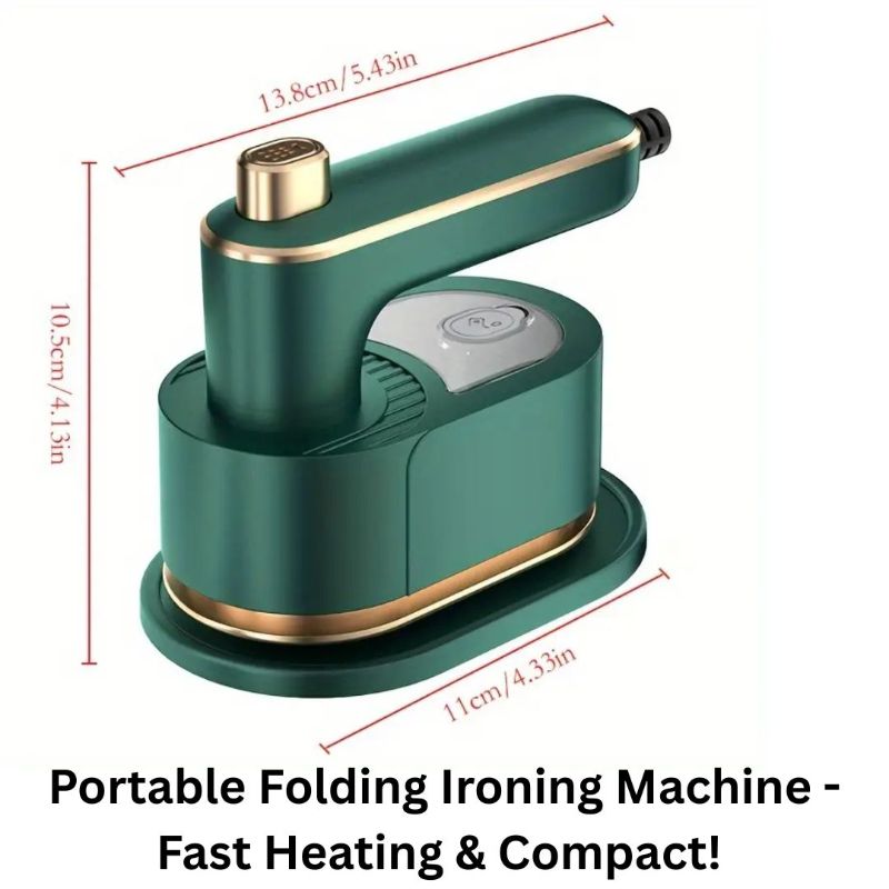 Portable Folding Ironing Machine - Fast Heating & Compact!