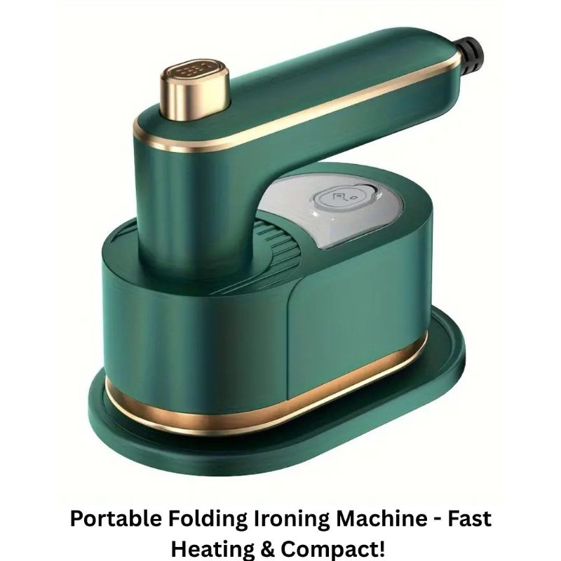 Portable Folding Ironing Machine - Fast Heating & Compact!