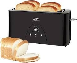 Anex AG-3020 Four Slice Deluxe Toaster (1200–1400W)
