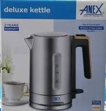 Anex AG-4051 Electric Kettle (1L, Steel Body, With Official Warranty)