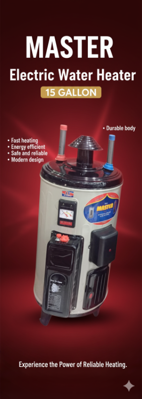 Master 15-Gallon geyser