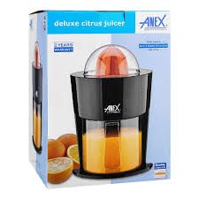 Anex AG-2154 Deluxe Citrus Juicer Wiith Official Warranty