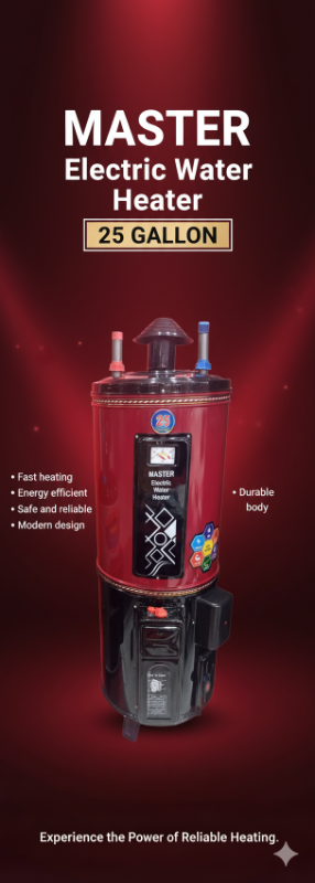 Master 25-Gallon geyser