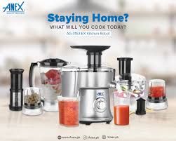Anex AG-3153EX Deluxe Kitchen Robot (With Official Warranty)