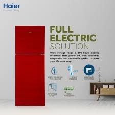 Haier HRF-276EPR E-Star Series Refrigerator (Red)