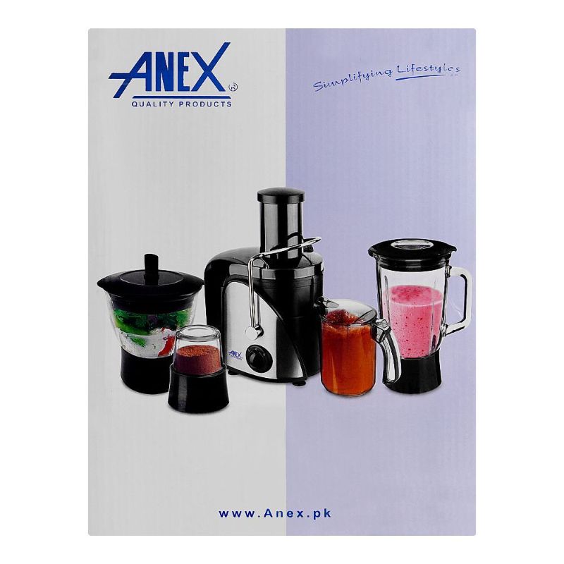Anex AG-189 Deluxe Juicer Blender Grinder (With Official Warranty)