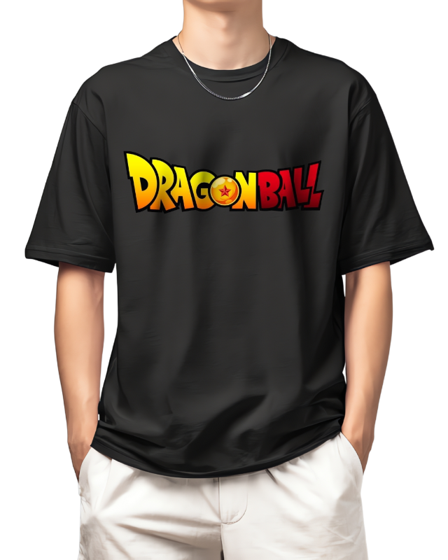 Dragon Ball Anime - Round Neck T shirt for Men