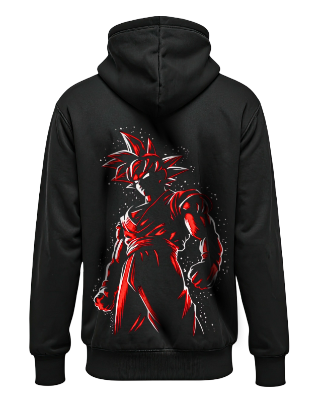 Dragon Ball - Printed Fleece Hoodie - Kangaroo Pocket Style - For Men