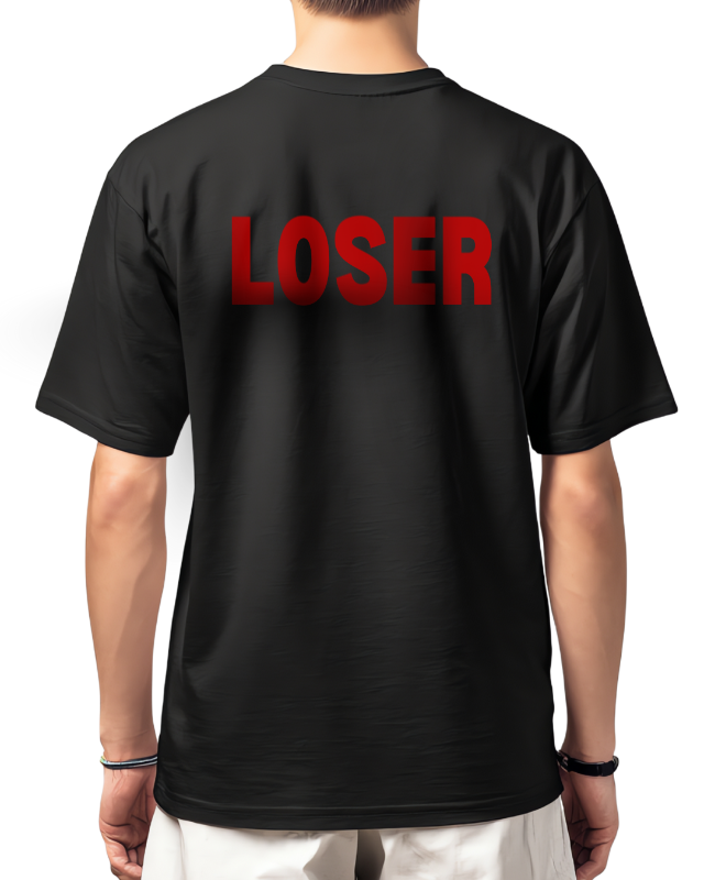 Loser - Round Neck T shirt for Men