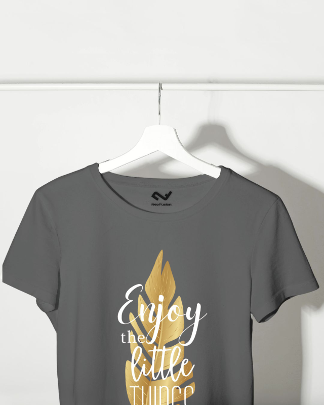 Leaf - Round Neck T shirt