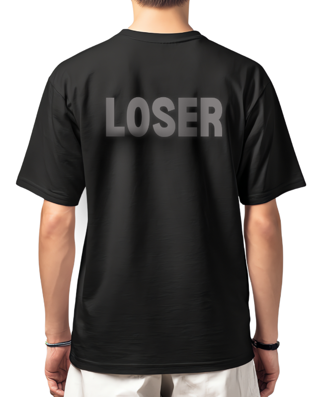Loser - Round Neck T shirt for Men