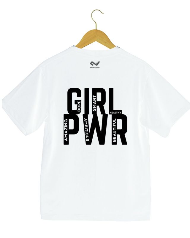 GIRL PWR - Drop Shoulder T shirt