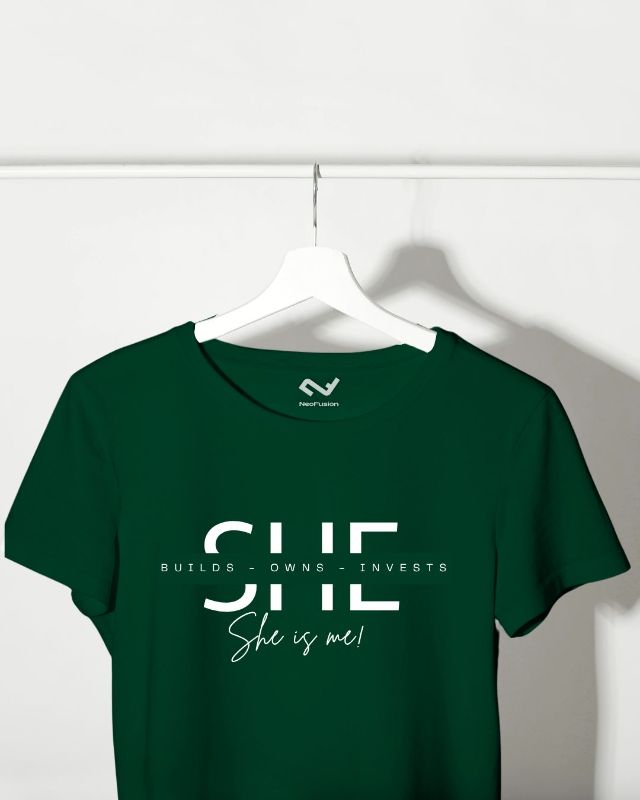 SHE - Round Neck T shirt