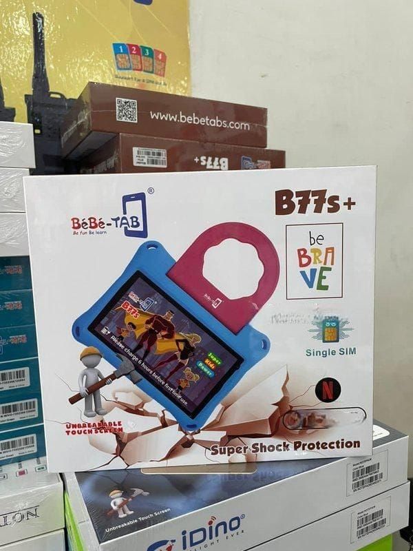 BEBE TAB Tablette Educative BEBE-TAB B77S+ 5G
1SIM 6 G ram /256 G rom Protection ÉCRAN TACTILE INCASSABLE