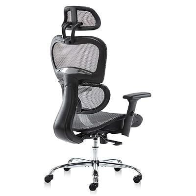 Chaise de Bureau Ergonomique
en maille avec accoudoirs 3D et soutien lombaire