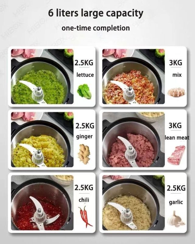 Mixeur Foutou Et Viande
Domestique En Acier Inoxydable
.Puissance : 1500W