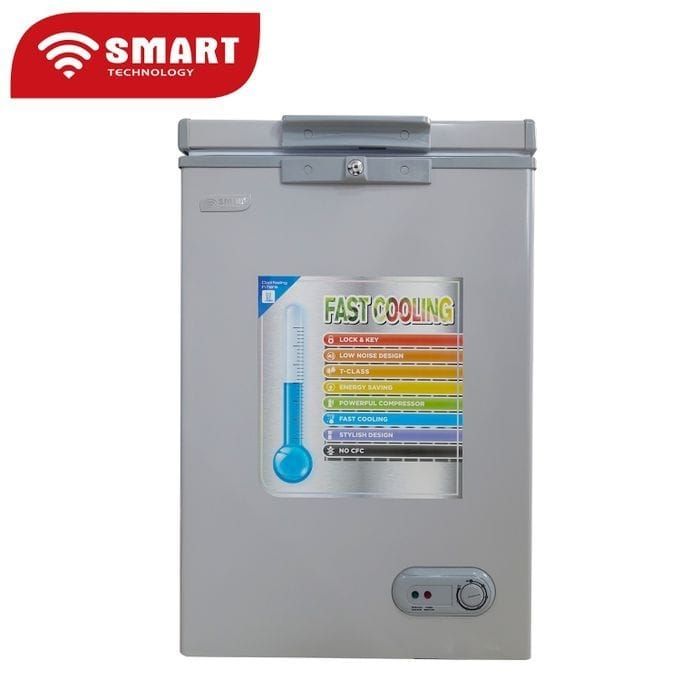 SMART TECHNOLOGY Congélateur Horizontal
STCC-102 - 80 L - Gris - 03 Mois De Garantie