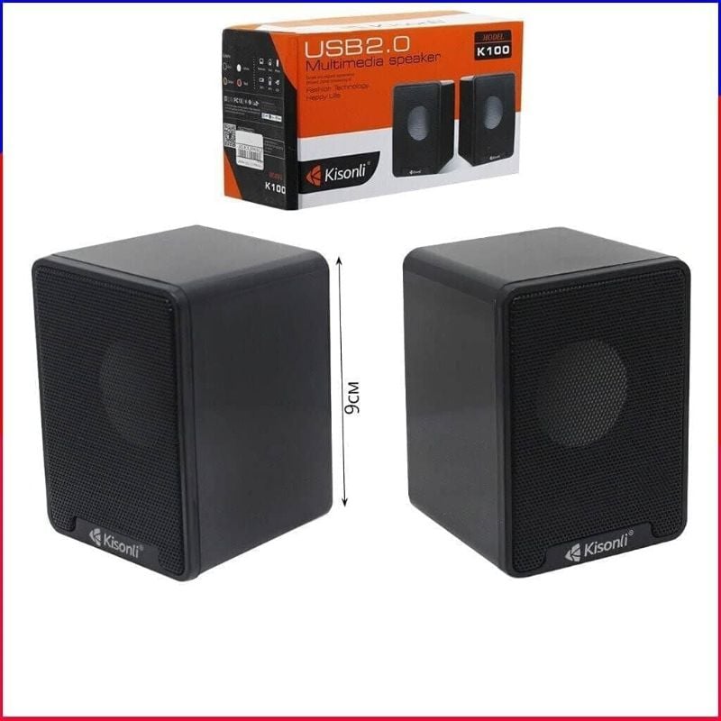 Haut-parleur Kisonli
pour ordinateurs portables et PC auxiliaire, USB