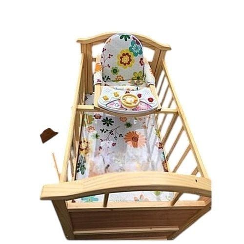 Berceau Bébé Avec Roulette + Table à Manger
En Bois