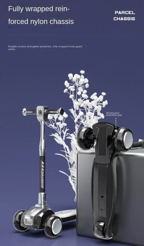 Scooter Trottinette Led
3 Roue Pour Enfant de 3 à 12 ans
Très sportif