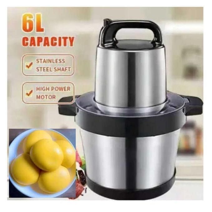 Mixeur Foutou Et Viande
Domestique En Acier Inoxydable
.Puissance : 1500W