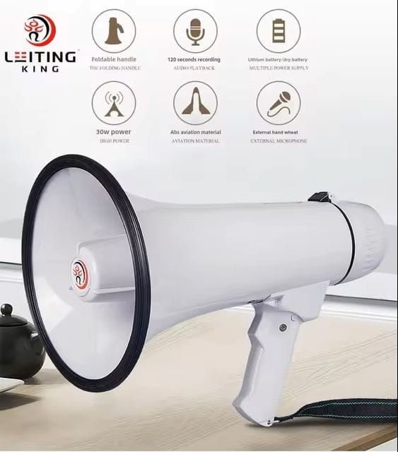 MEGAPHONE HAUT PALEUR 
SONOR ENORME