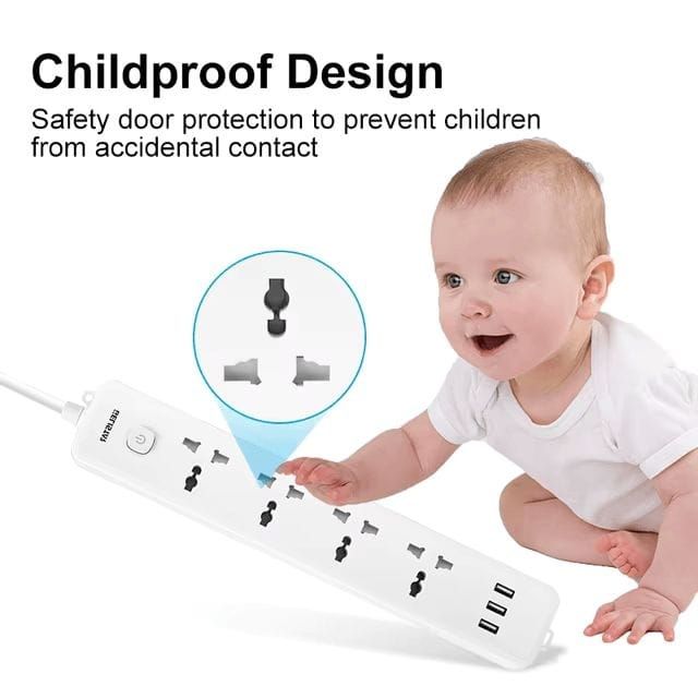 Rallonge
Oraimo Powerhub(OWS-E331) - 4 Prises, 3 Ports USB Multiprise
Référence : OWS-E331