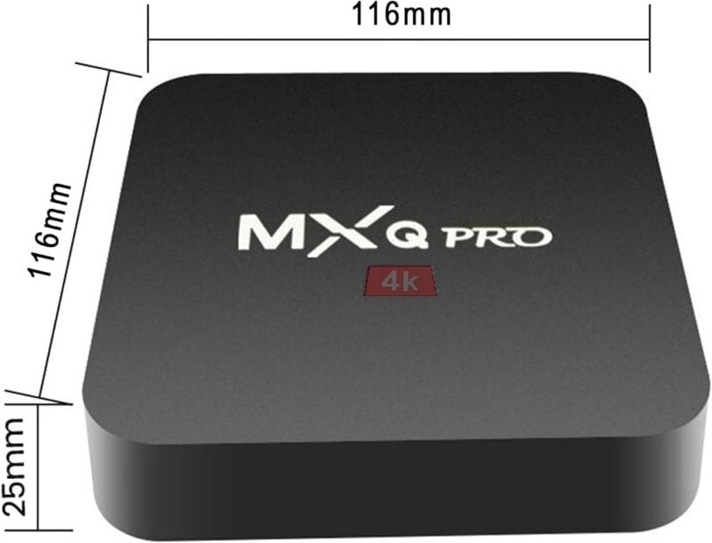 Box TV Android avec télécommande TV
Avec processeur Quad-Core 2,4 GHz