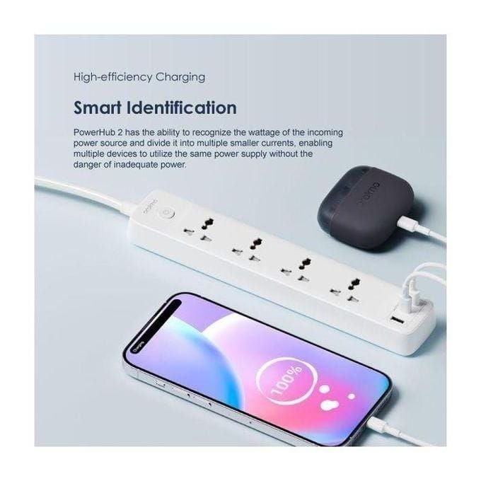 Rallonge
Oraimo Powerhub(OWS-E331) - 4 Prises, 3 Ports USB Multiprise
Référence : OWS-E331