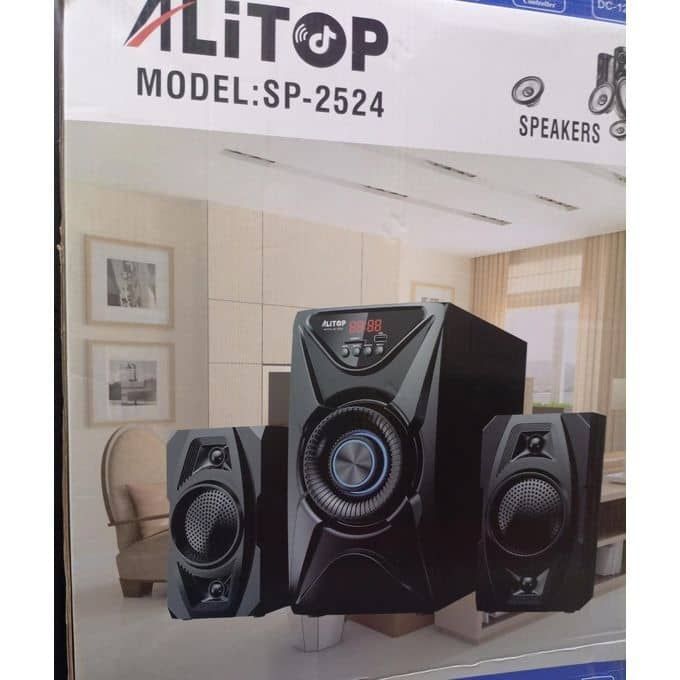 ALITOP Woofer
SP-2524 – Chaîne HIFI – Noir
