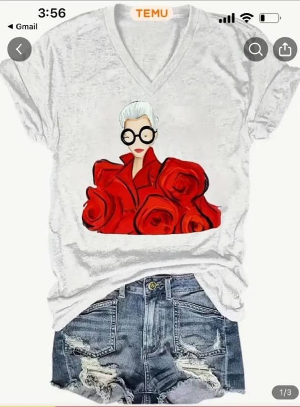 T-shirt 100% coton
style femme