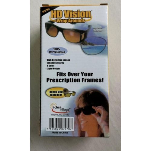 2 Paires de Lunettes De Conduite Hd Protection UV Protéger