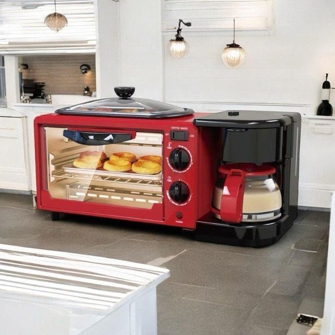 Appareil de petit-déjeuner multifonction 3 en 1