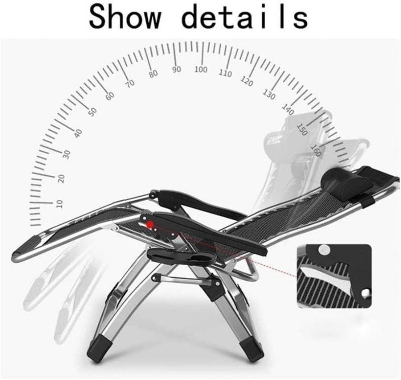 Fauteuil apesanteur pliable
Accoudoir de jardin/Plage