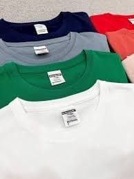 LOT de 3 T-shirts Manches Courtes
Homme Femme Estival et décontracté, en coton