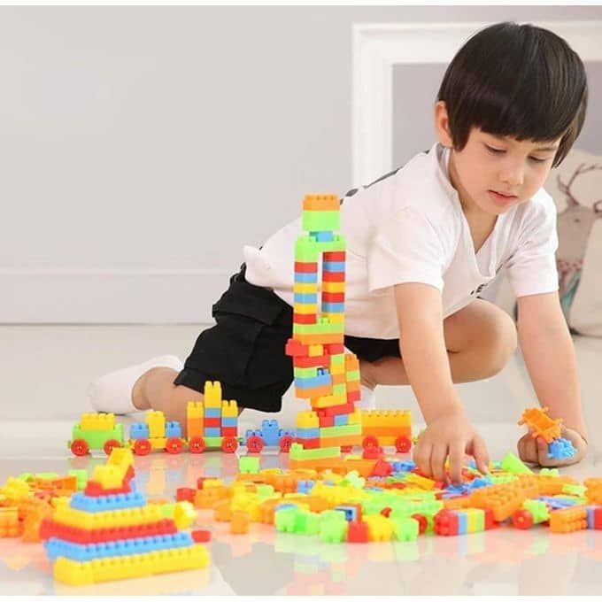Montessori Grands Blocs De Construction
130 Pièces