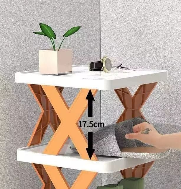 Étagère à Chaussures
Assemblée Multifonctionnelle Armoire De Rangement Pour Porte De Maison-Orange