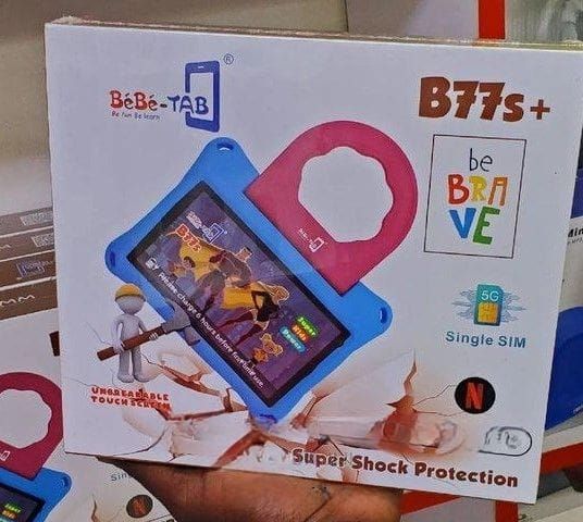 BEBE TAB Tablette Educative BEBE-TAB B77S+ 5G
1SIM 6 G ram /256 G rom Protection ÉCRAN TACTILE INCASSABLE