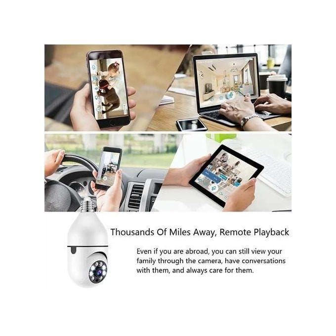 Caméra de sécurité
Avec Vision Nocturne Sans Fil Hd