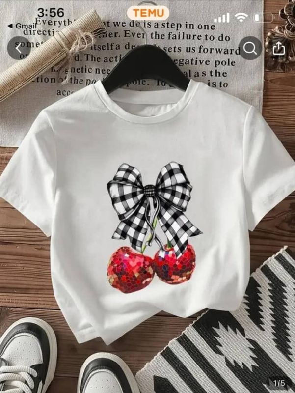 T-shirt 100% coton
style femme