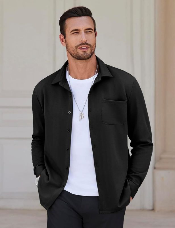 Chemise de luxe  manches longues pour homme