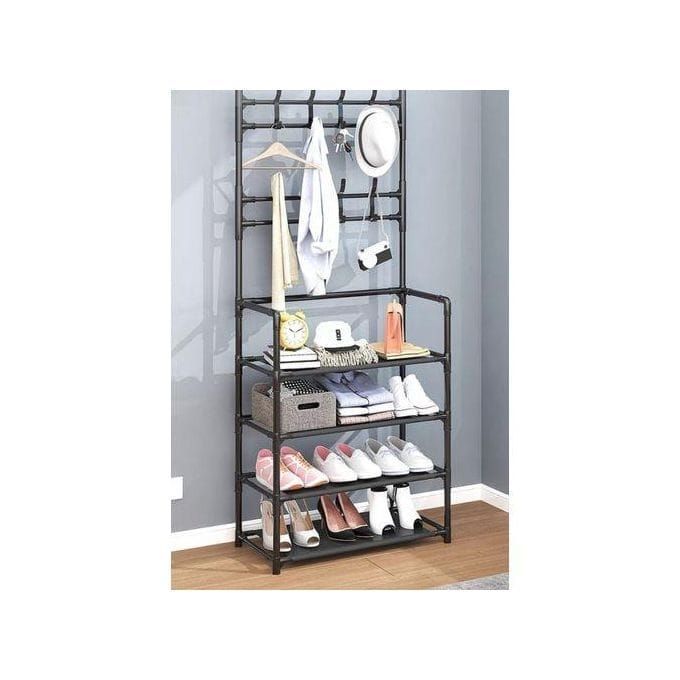 Porte-Manteau De Sol Simple Multifonctionnel
debout libre pour le couloir