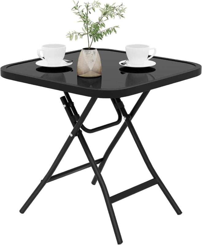 Table Pliable
Vitrée/Noir