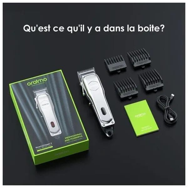 Oraimo Tondeuse
SmartClipper2 Tondeuse à Cheveux