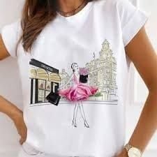 T-shirt 100% coton
style femme