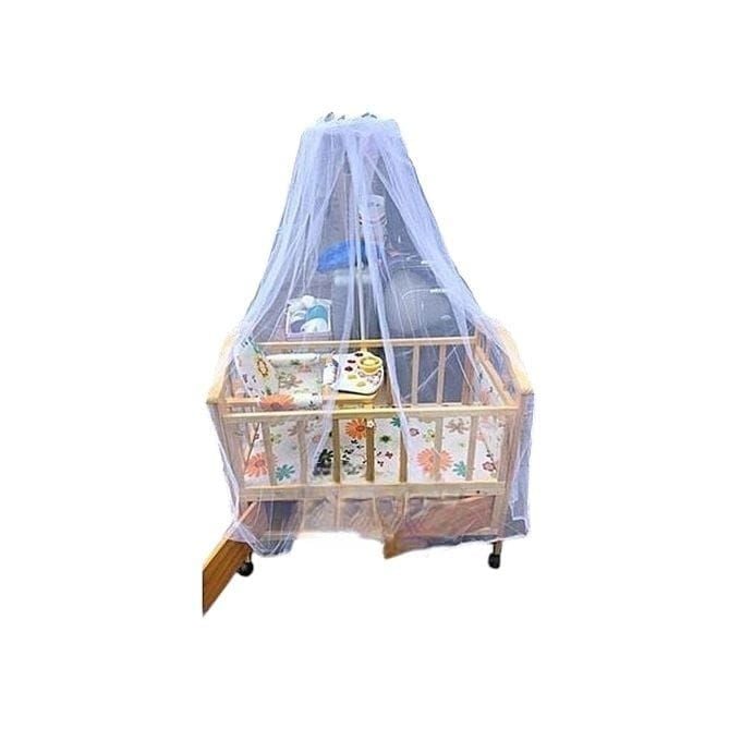 Berceau Bébé Avec Roulette + Table à Manger
En Bois