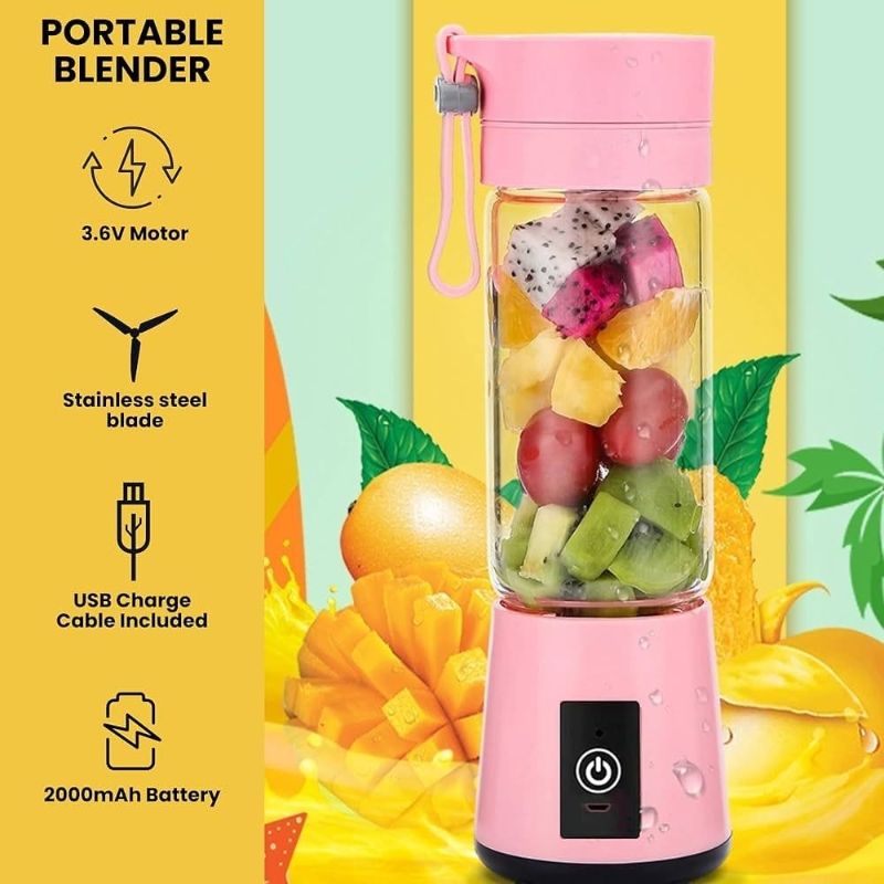 Un mixeur portable rechargeable.
Très super