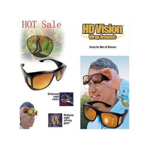 2 Paires de Lunettes De Conduite Hd Protection UV Protéger