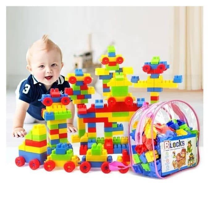 Montessori Grands Blocs De Construction
130 Pièces