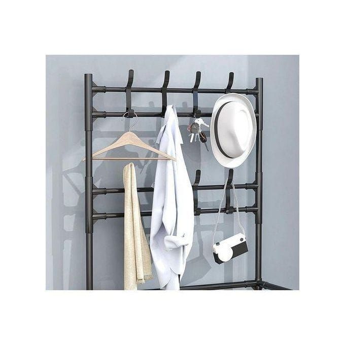 Porte-Manteau De Sol Simple Multifonctionnel
debout libre pour le couloir